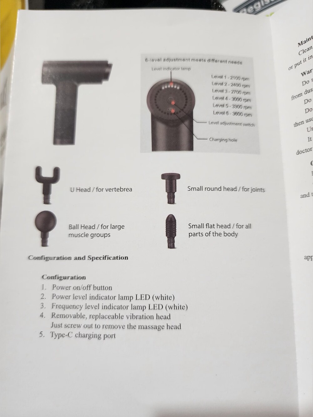 Everlast Black Deep Muscle Percussion Therapy Massage Gun - Picture 9 of 10